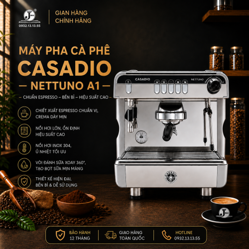 Máy pha cà phê Casadio Nettuno A1